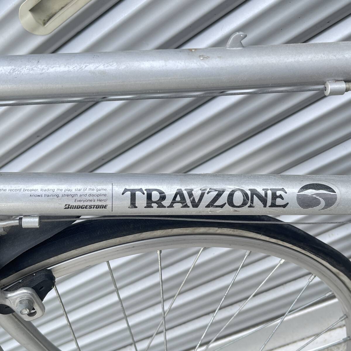 BRIDISTONE TRAVZONE ブリジストン トラベゾーン TG-24 24インチ 折りたたみ 自転車  B4の画像4