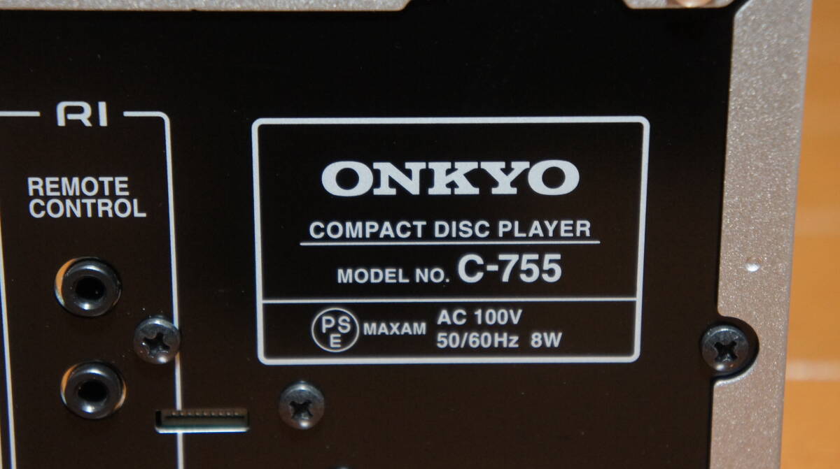 ONKYO INTEC C-755 CDプレーヤーの画像7