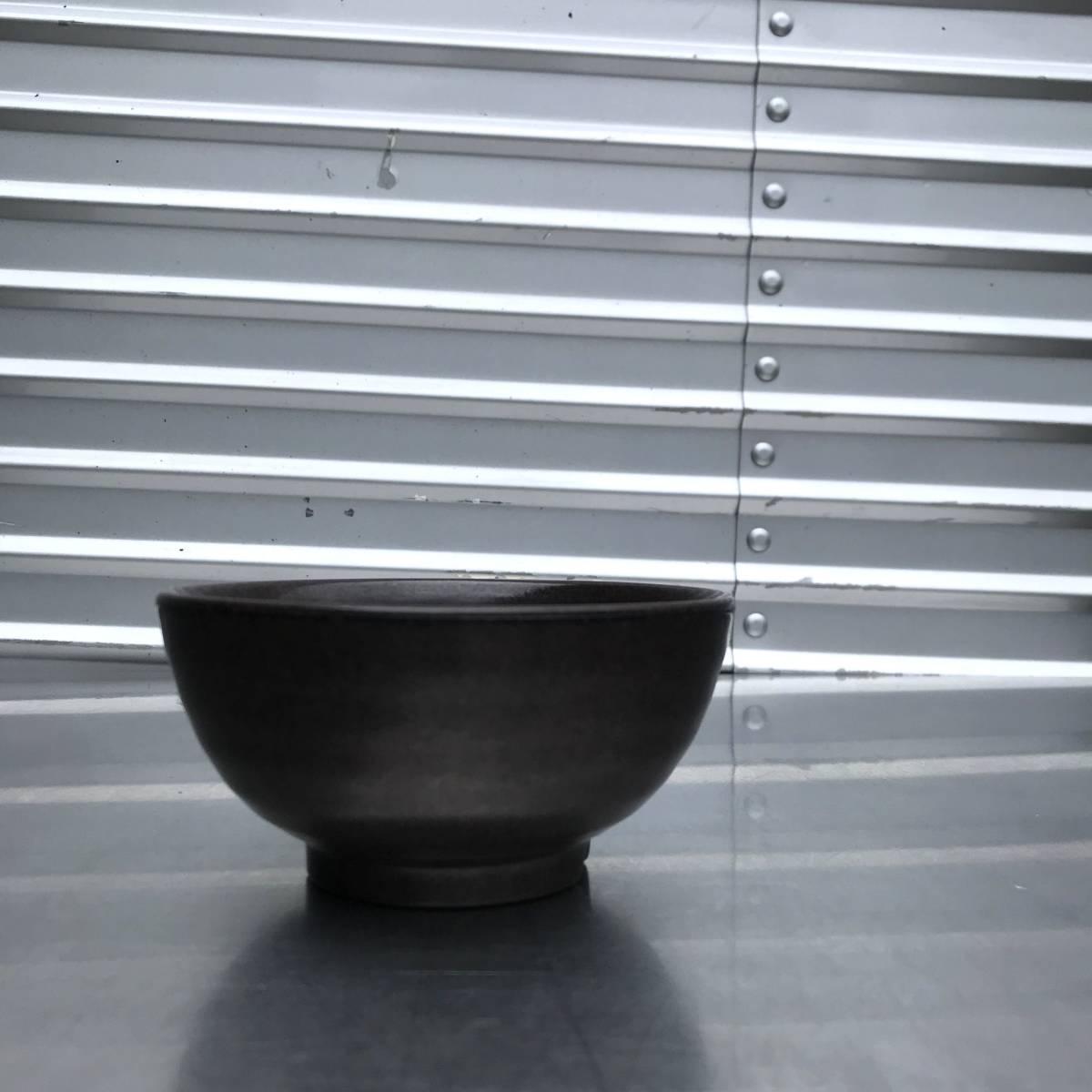KK11 国際化工 メラミン食器 茶碗 A33 飯碗 ブラウン/黒 20個セットの画像6
