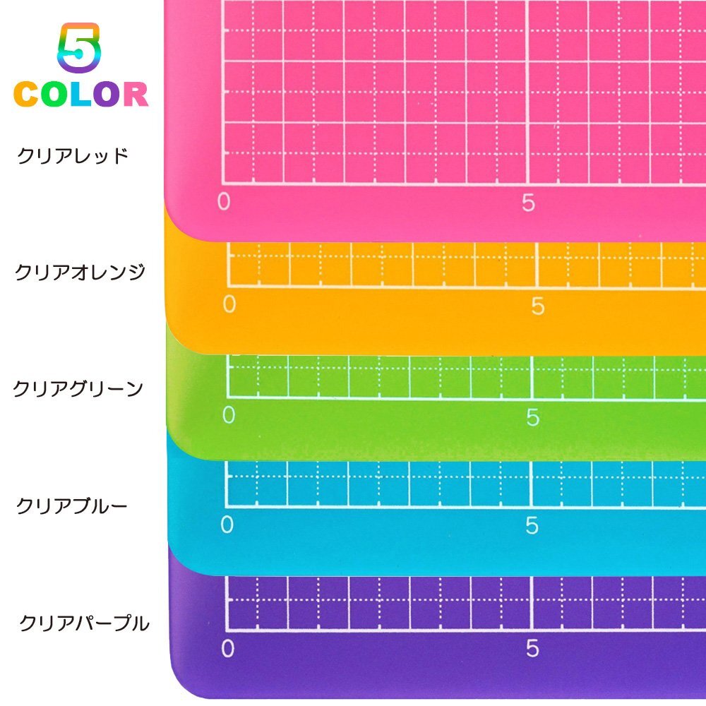 エヌティー カッターマット オレフィン系樹脂 A5 クリアオレンジ CM-22i-O_画像4