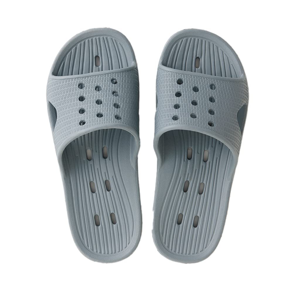  I media slippers 25-27cmg rail -m sandals toilet slippers veranda light weight drainer hole sole man and woman use is light soft .be