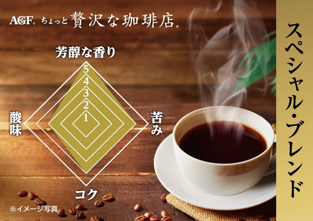 AGF(e-ji-ef) a bit luxurious .. shop special * Blend bin 80g× 2 ps [ instant coffee ][ refilling bin ]