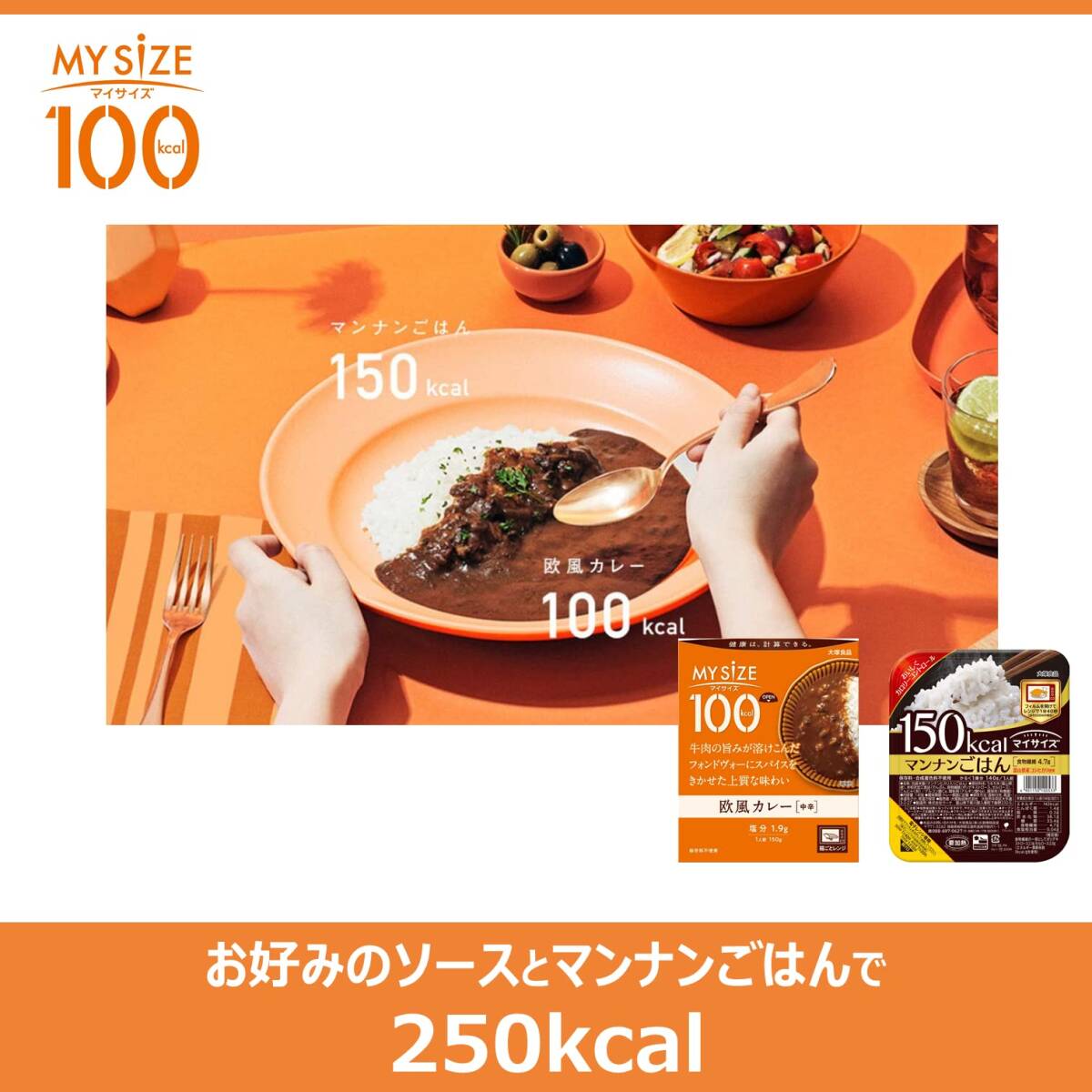 大塚食品 100kcalマイサイズ 大豆ミート ハッシュドビーフタイプ 140g×10個 カロリーコントロール レンジ調理対応 たんぱく質 塩分の画像8