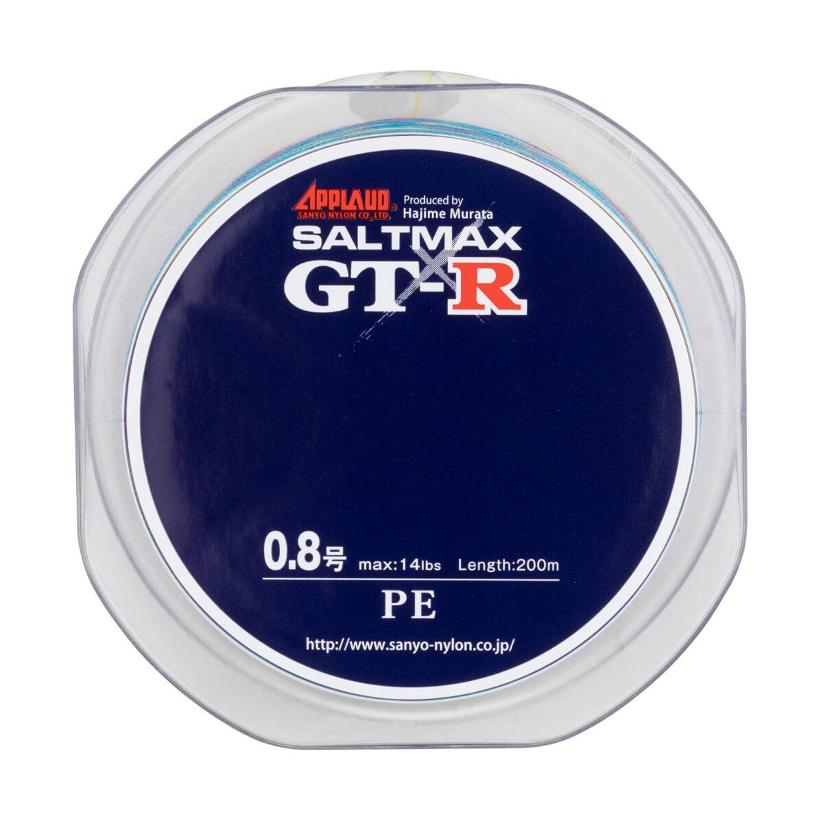 サンヨーナイロン PEライン アプロード ソルトマックス GT-R PE 200m 3号 49lb 4本 10ｍ×5色分け_画像4
