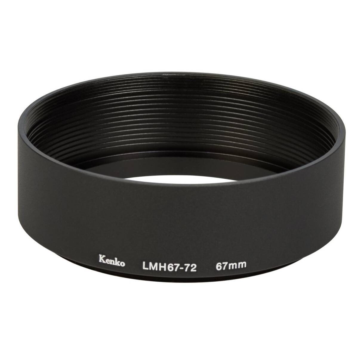 Kenko レンズフード レンズメタルフード LMH67-72 BK 67mm アルミ製 連結可能 792070_画像1