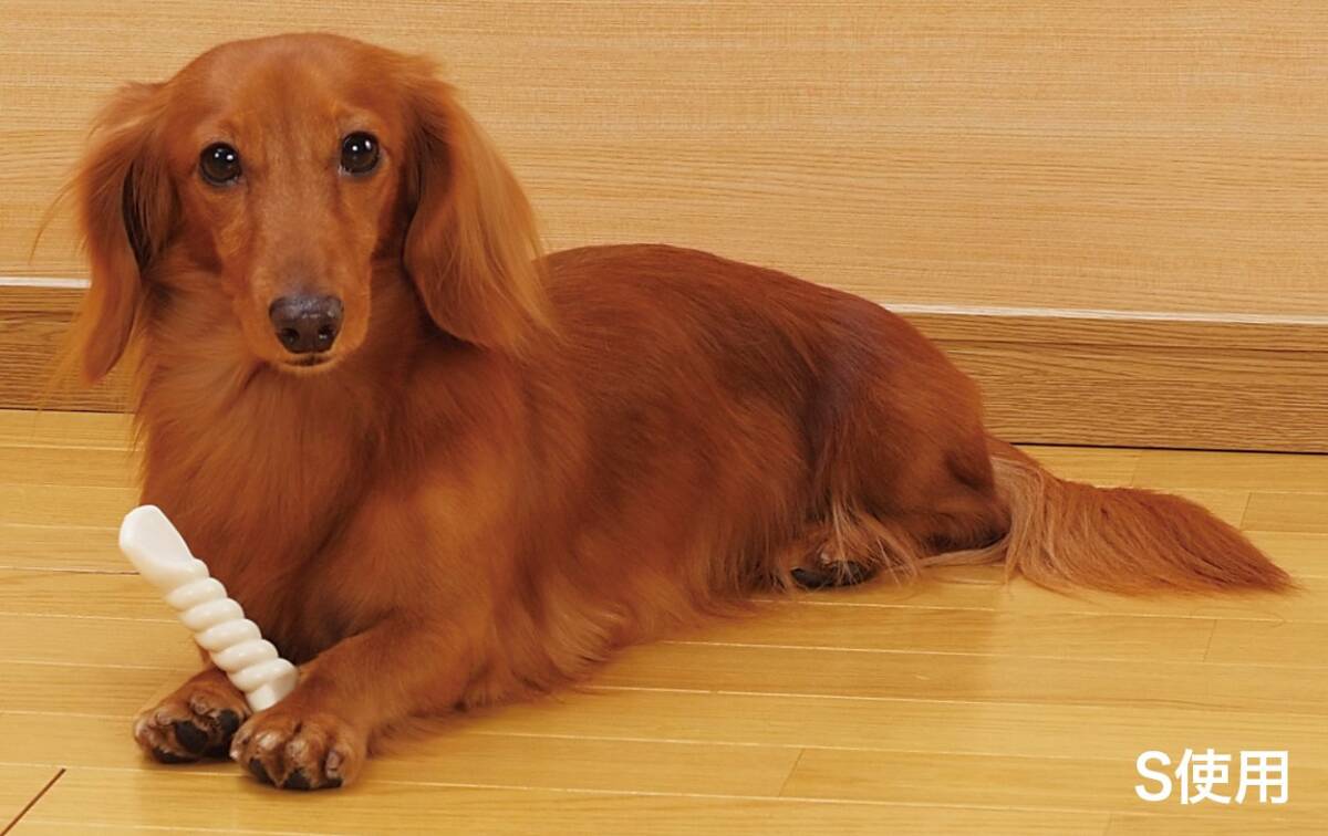 ペティオ (Petio) 犬用おもちゃ かんでるCORN ツイスト ミルク風味 大型犬用 L サイズ_画像4