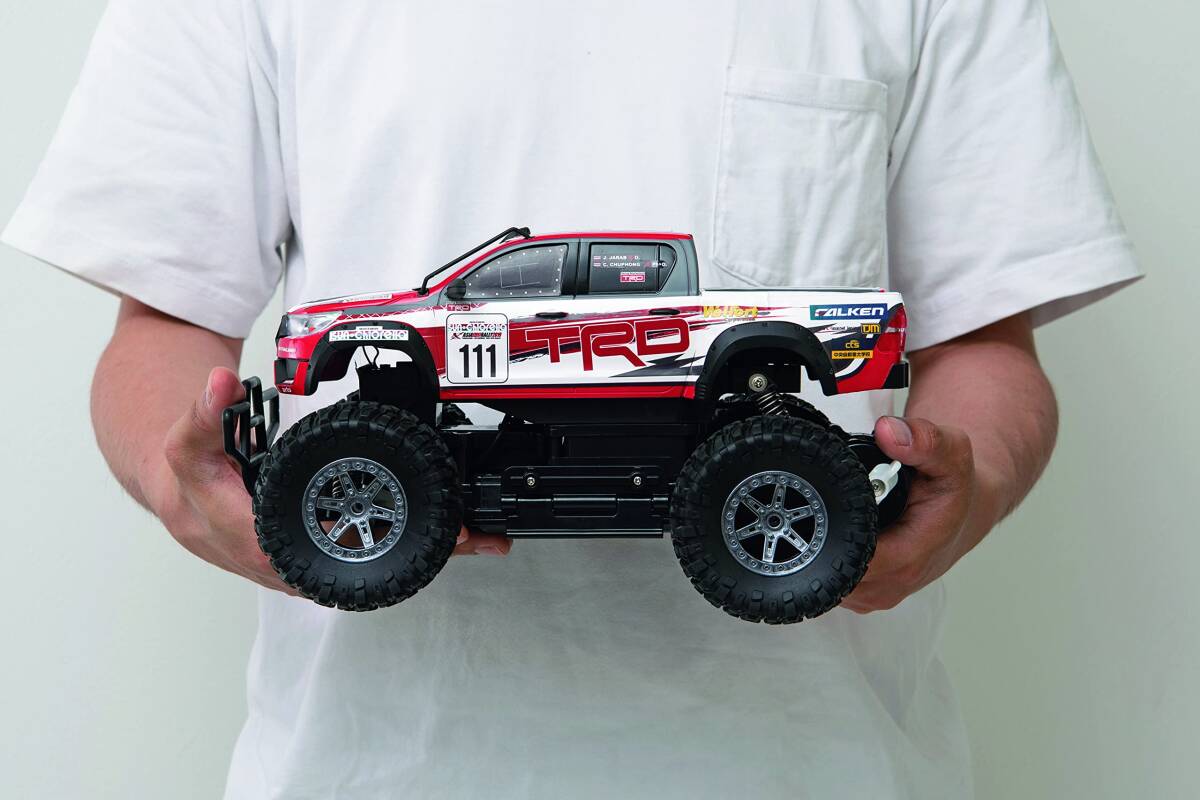 ジョーゼン ダートマックス 1/18スケールラジコン トヨタ ハイラックス レボ TRD AXCR 2019 JRVT118-RD_画像5