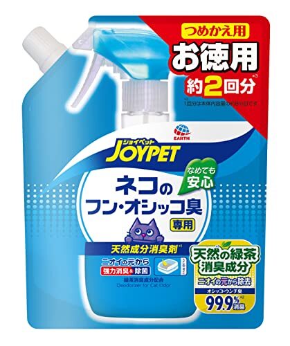 ジョイペット ネコのフン・オシッコ臭専用詰替用 450ml_画像1