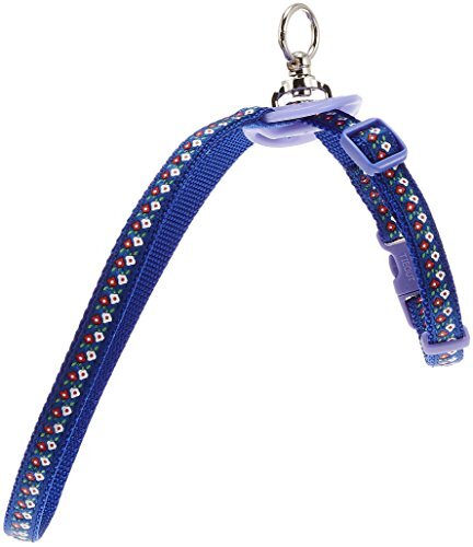 ne.mote Old flower 01 harness set N blue [ cat for Harness * Lead ]