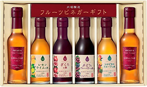  inside .. structure premium fruit vinegar variety set 150ml×6ps.@( Shinshu apple * grape . blueberry *...* lemon lime * tropical f