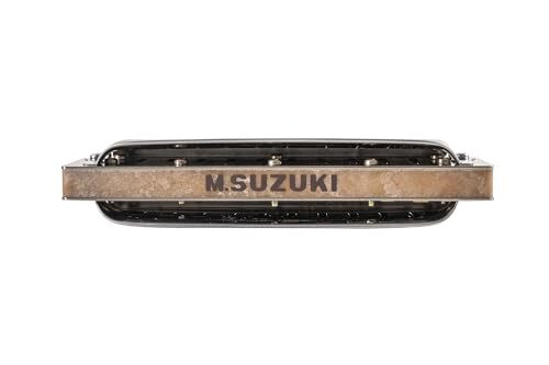 SUZUKI Suzuki 10 дыра губная гармоника MANJI M-20 B♭m style серебряный 