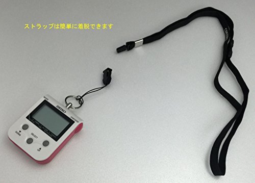 SEIKO Seiko digital metronome neck strap attaching mango orange DM90D