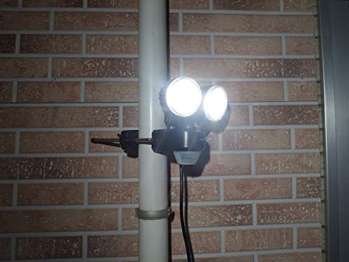 DAISHIN 大進 センサーライト 2灯式 DLA-N4T200 AC コンセント 100V LED 人感センサーライト 屋外 外 屋内 室内の画像9