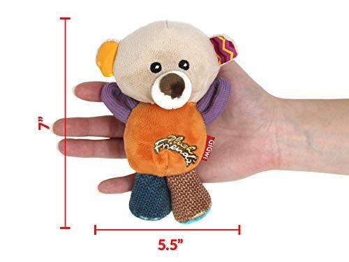 GiGwi(gigwi) dog for toy dog for soft toy p Rush f lens puff .- animal Bear -