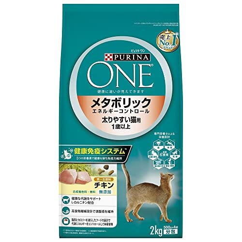 pyulina one cat metabolik energy control 1 -years old from all age .chi gold 2kg(500gx4 sack entering )