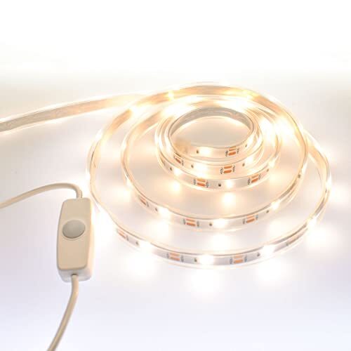 オーム 電機 LEDテープライト ストリングライト 室内 LEDイルミネーションライト USB式 間接照明 ひもライト テープ長さ1.5m NI_画像9