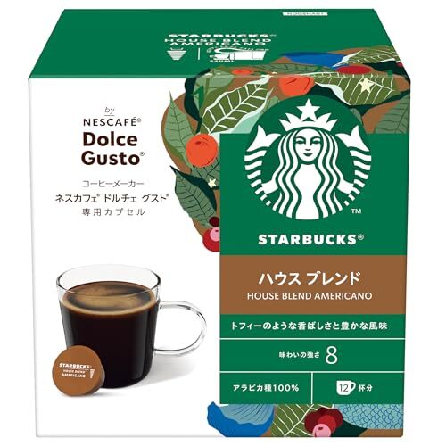  Starbucks house Blend nes Cafe Dolce Gusto exclusive use Capsule 12P[ regular coffee ]