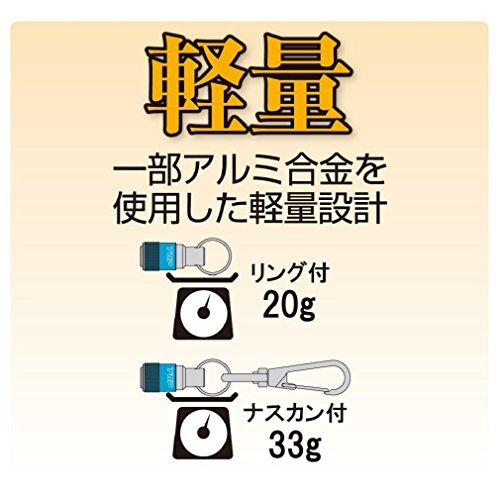 トップ工業 (TOP) ソケットホルダー ブルー 工具 携帯用 軽量 ナスカン付 ビットホルダー ESH-BN_画像5