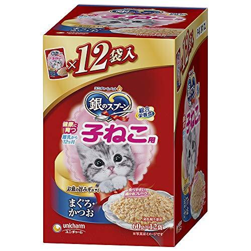  Gin no Spoon cat food pauchi health .... cat for ...* and .60 gram (x 12)
