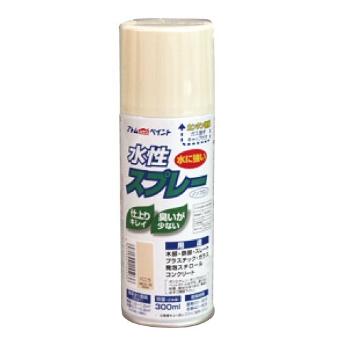 アトムハウスペイント 水性 300ML バニラ_画像1