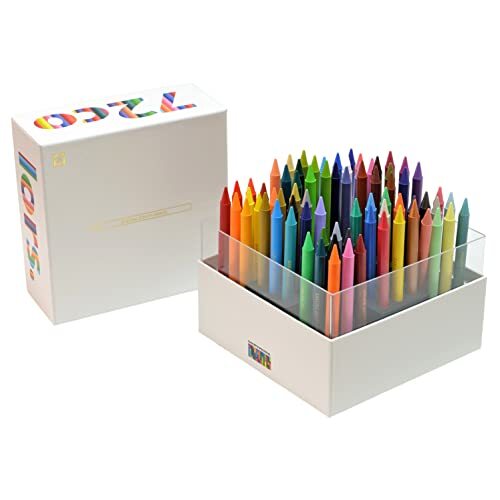 サクラクレパス 色鉛筆 クーピー ペンシル キューブボックス 72色 ホワイト FY72BOX-WH ワンサイズ_画像1