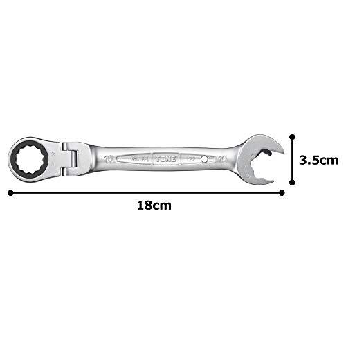 トネ(TONE) 首振クイックラチェットめがねレンチ RMFQ-16 二面幅16mm_画像5