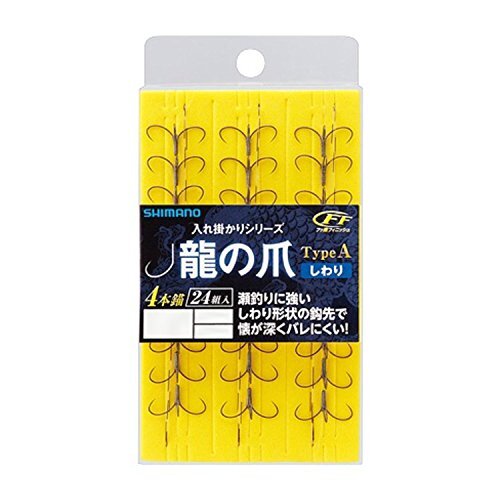 シマノ(SHIMANO) 龍の爪 TypeA しわり 4本錨 24組 7号 RG-A25N_画像1