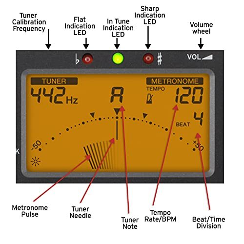 KORG( Korg ) tuner metronome at the same time possible to use TM-60 BK black wind instrumental music brass band o-ke -stroke la private person practice compact 