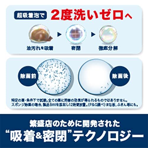 【大容量】 ジョイ W除菌 食器用洗剤 業務用 詰め替え 4L P&Gプロフェッショナルの画像7