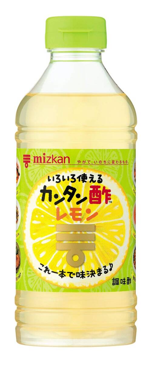 ミツカン カンタン酢レモン 500ml×4本_画像1