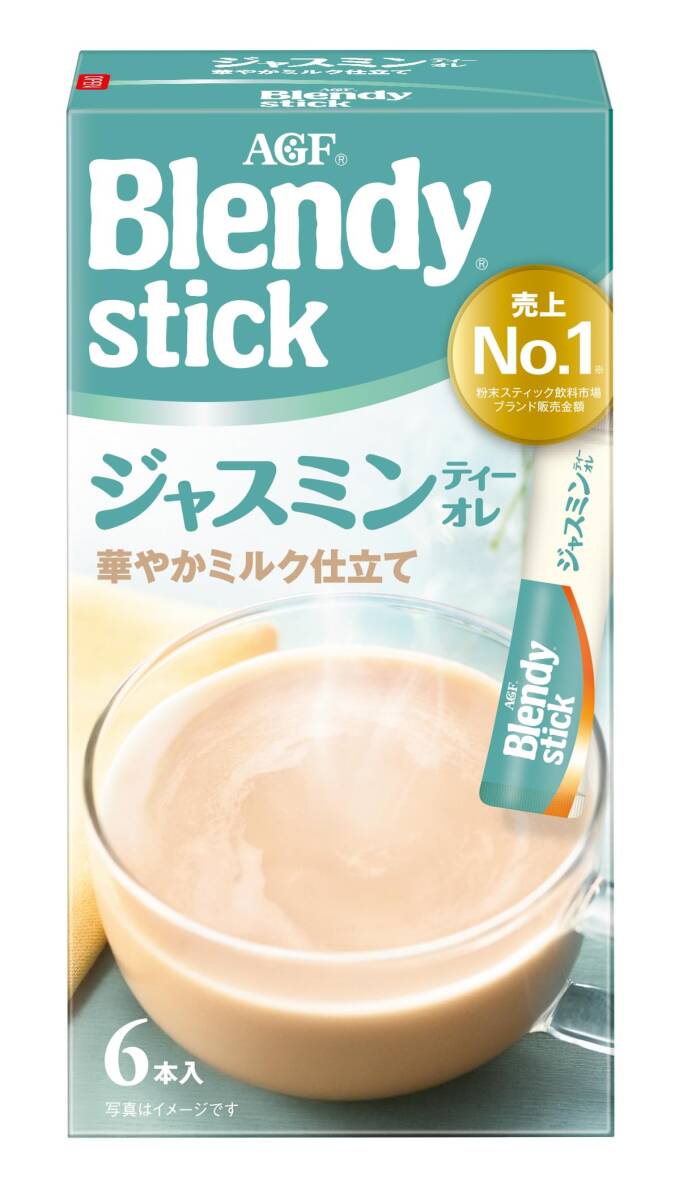 AGF(エージーエフ) ブレンディ スティック ジャスミンティーオレ6本×6箱 【 ミルクティー 】 【 紅茶 スティック 】_画像1