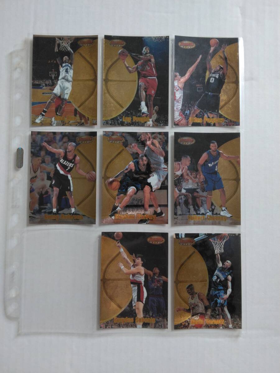 コンプを諦めたのでこのまま出品！ 97-98 Bowman's Best（MICHAEL JORDAN, KEVIN GARNETT, 他）73～（リフ有）52枚セットの画像2