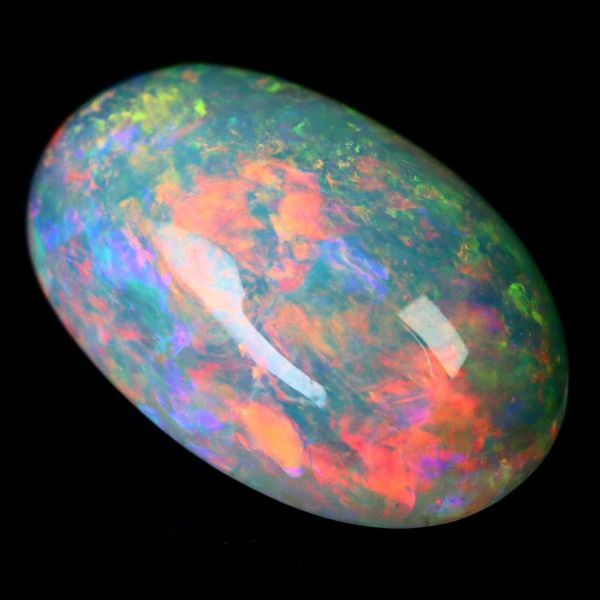 2.370ct natural white opal Australia . color eminent most high quality (Australia White opal jewelry gem natural natural unset jewel loose )