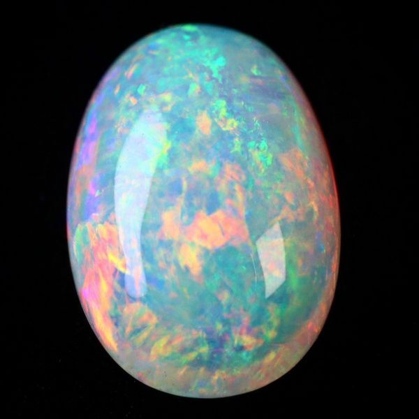 2.370ct natural white opal Australia . color eminent most high quality (Australia White opal jewelry gem natural natural unset jewel loose )