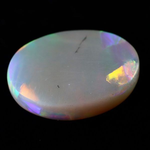 3.720ct 天然ブラックオパール オーストラリア 最高品質 遊色抜群 〔Australia Black opal 宝石 裸石 ルース 天然 jewelry natural loose〕_画像5
