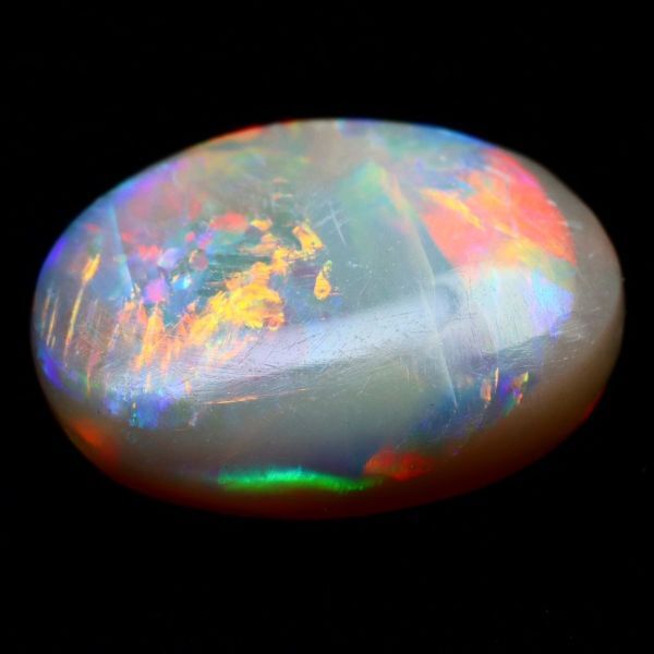3.720ct 天然ブラックオパール オーストラリア 最高品質 遊色抜群 〔Australia Black opal 宝石 裸石 ルース 天然 jewelry natural loose〕の画像4
