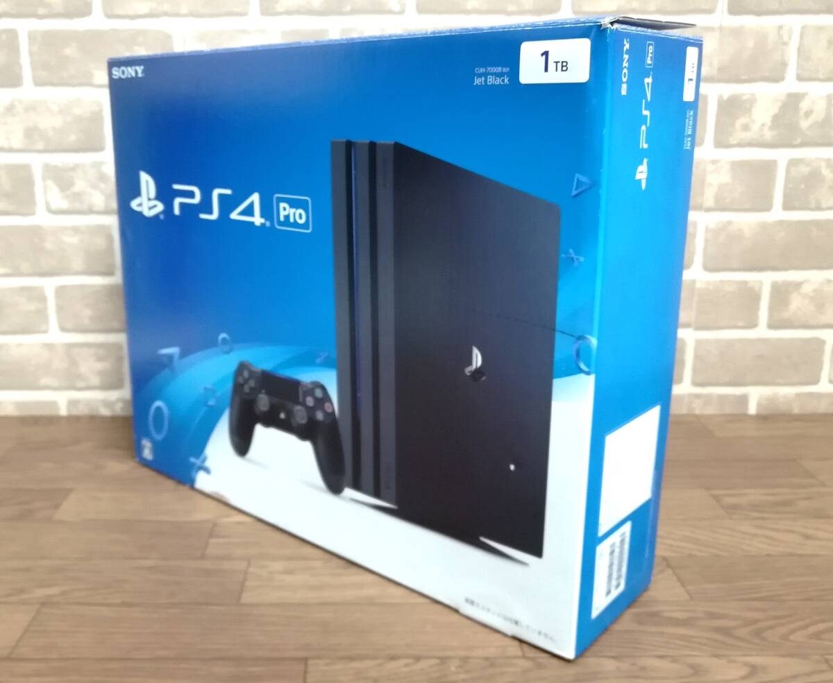 ＜506H100＞SONY PlayStation 4 Pro/1TB (CUH-7000BB01) プレステ4/PS4