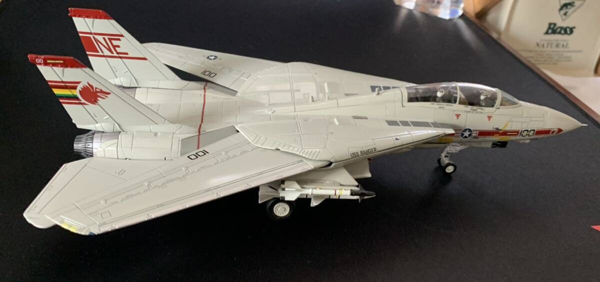  hobby master made F-14A rice navy no. 1 war . flight .[ Wolf pack ] NE103/#162603 1/72