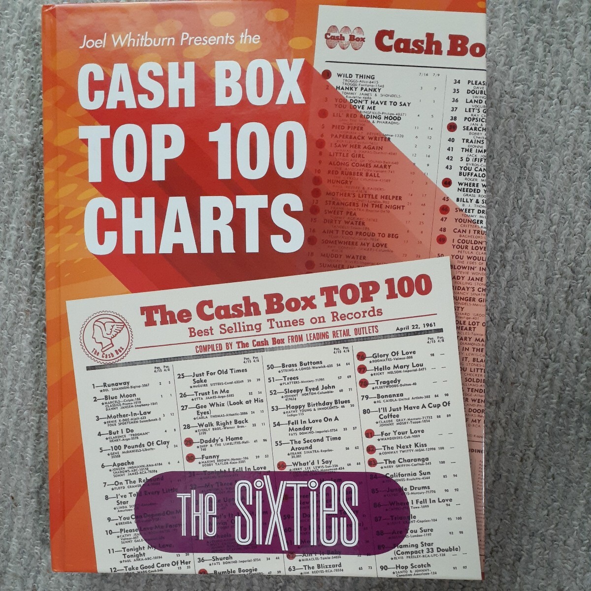 Joel whitburn CASH BOX TOP100 CHARTS THE SIXTIES_画像1