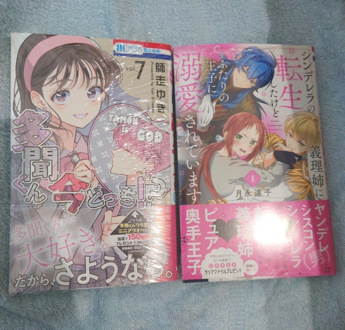 シンデレラの義理姉（あね）に転生したけどふたりの王子に溺愛されています　１ 多聞くん今どっち　7　セット