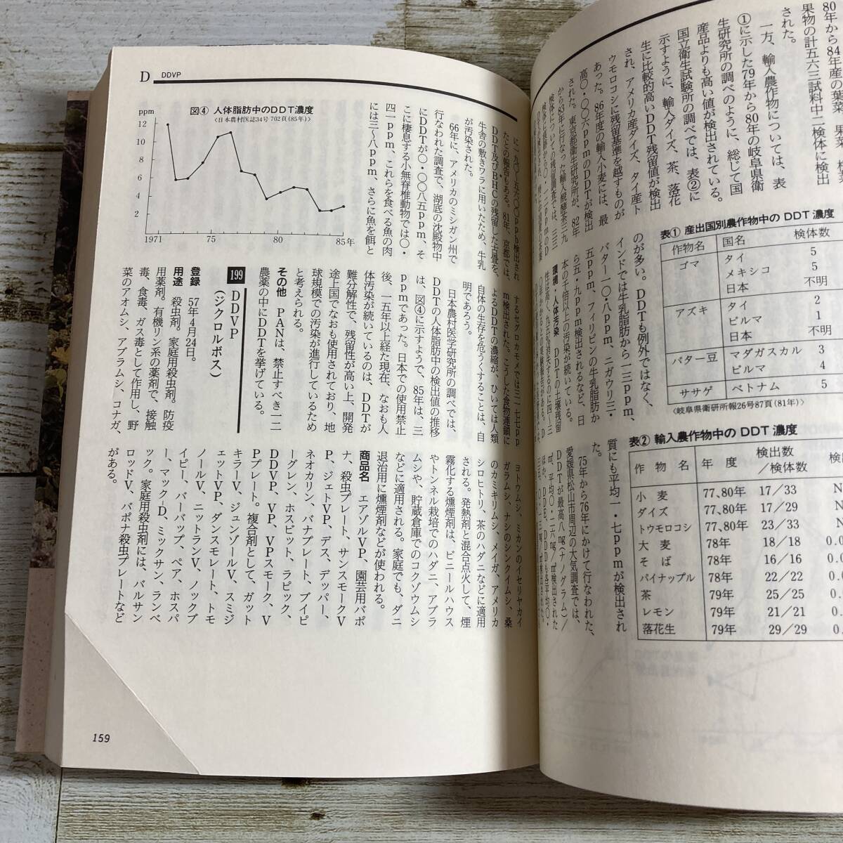 SB05-59 ■ 農薬毒性の事典　/　植村振作 , 河村宏 , 辻万千子 , 冨田重行 , 前田静夫 (著) ■ 三省堂 ＊ジャンク 【同梱不可】 _折れ痕あり。