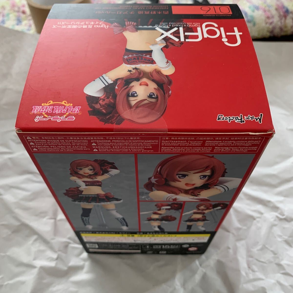 正規品 未開封フィギュア figFIX 西木野真姫 チアガールver. 「ラブライブ!スクールアイドルフェスティバル」スクフェス figma互換性あり_画像6