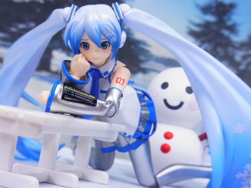 正規品 未開封フィギュア figma 雪ミク ワンダーフェスティバル2014冬＆GOODSMILE ONLINE SHOP限定 初音ミク マックスファクトリー_画像5