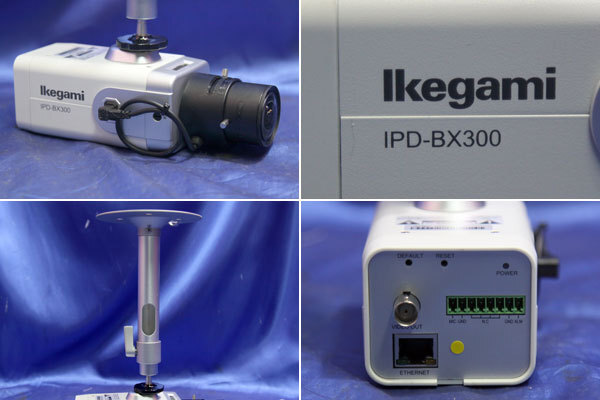 Ikegami/池上通信機 ネットワークレコーダ INR-1016P(HDD無し)+カメラ IPD-BX300*8台+IPD-PT200*2台/1セット 61625S_画像5