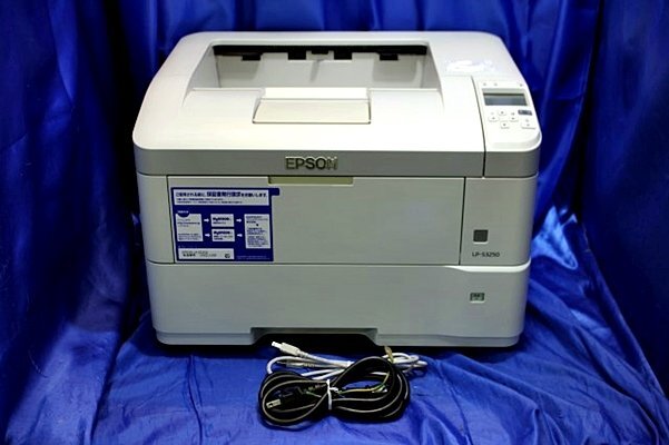 ★印字OK/37694枚★ EPSON/A3対応 モノクロレーザープリンター ◆ Offirio LP-S3250/USBケーブル付き◆ 50058Yの画像1