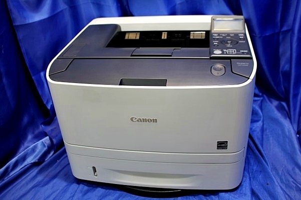 ◆印字OK/70488枚◆ CANON/キヤノン A4対応 モノクロレーザープリンター ★Satera LBP6600/USB2.0ケーブル付き★_画像2