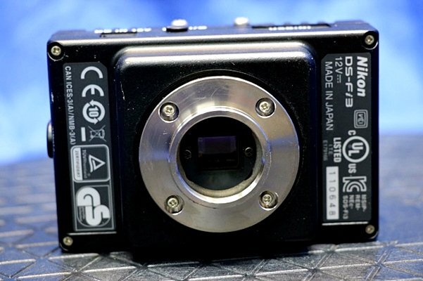 Nikon ニコン 590万画素　顕微鏡用デジタルカメラ DS-Fi3(ヘッド) 高精細 高速 高感度 Cマウントカラーカメラ 50125Y_画像6