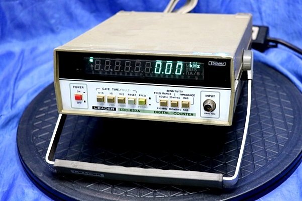 計測 055 LEADER LDC-823A DIGITAL COUNTER 周波数カウンター デジタルカウンター 250MHzの画像1