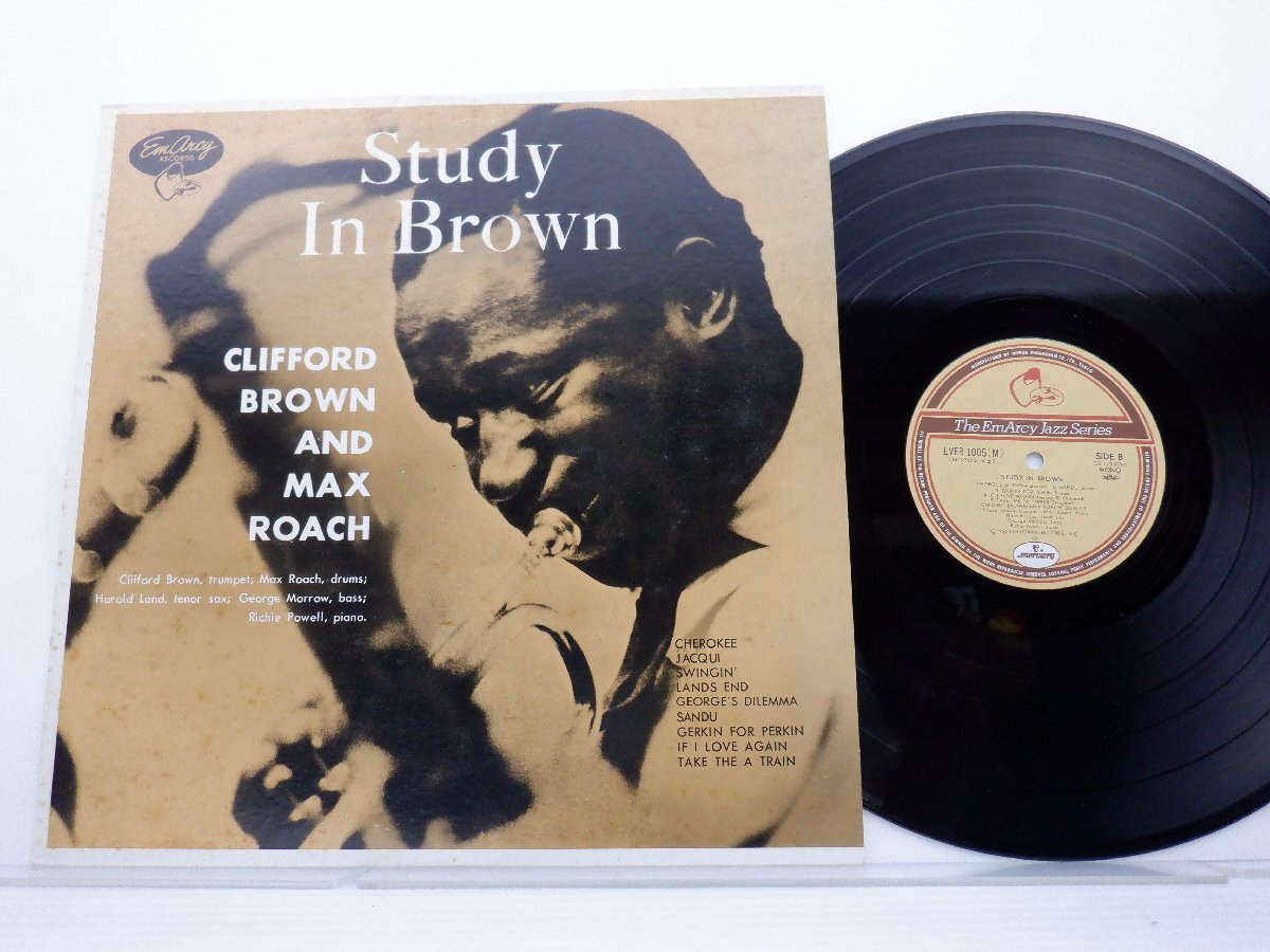 Clifford Brown And Max Roach「Study In Brown」LP（12インチ）/Mercury(EVER-1005 M)/Jazzの画像1