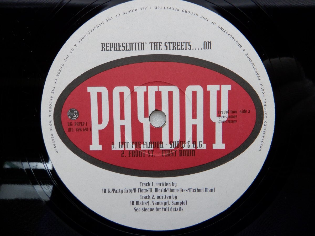 Various「Representin' The Streets.... On Payday」LP（12インチ）/Payday(PAYLP 1)/ヒップホップの画像2